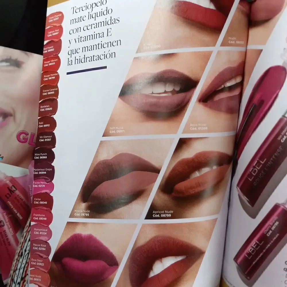 Coral Lbel Rouge intense liquid Lipstick